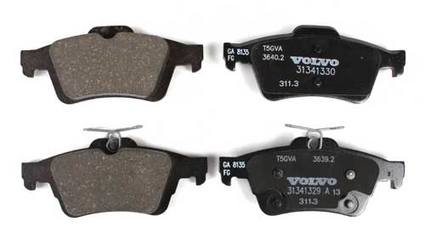 Jaguar SAAB Disc Brake Pad Set - Rear 8683615